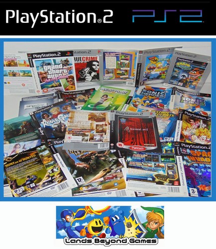 Ps2 playstation manuale - ps2,