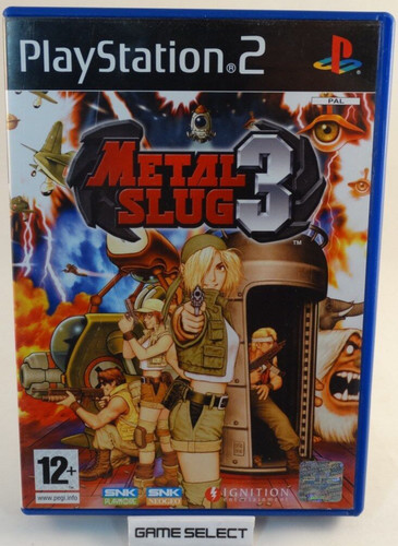 Metal slug neo geo sony - 3, ps2