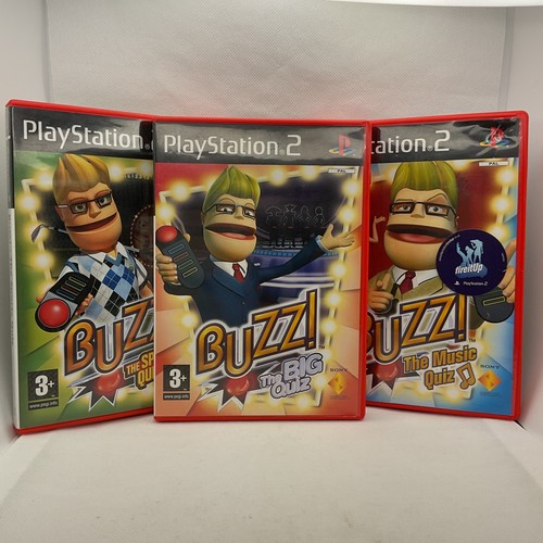 Buzz pacchetto giochi ps2 - pacchetto,
